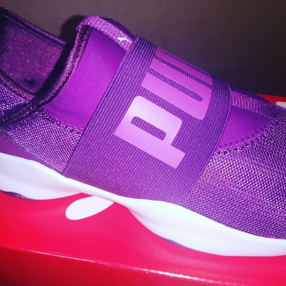 Puma slip- ons.